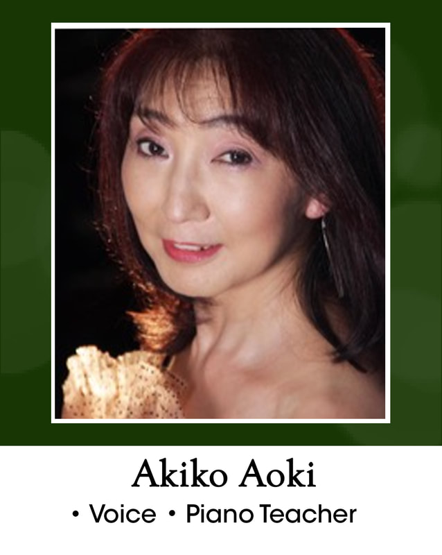 Akiko Aoki: Voice and Piano Teacher