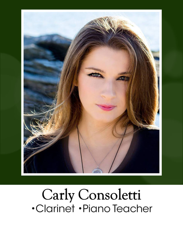 Carly Consoletti: Clarinet and Piano Teacher