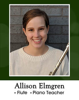 Allison Elmgren: Flute and Piano Teacher
