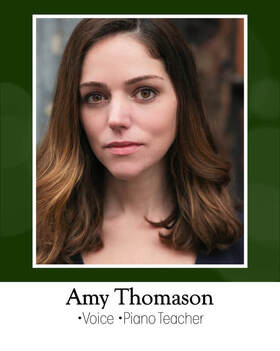 Amy Thomason: Voice and Piano Teacher