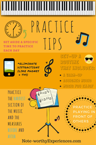 Music Practice Tips, Note-worthy Experiences Music Studio at Sudbury, Massachusetts