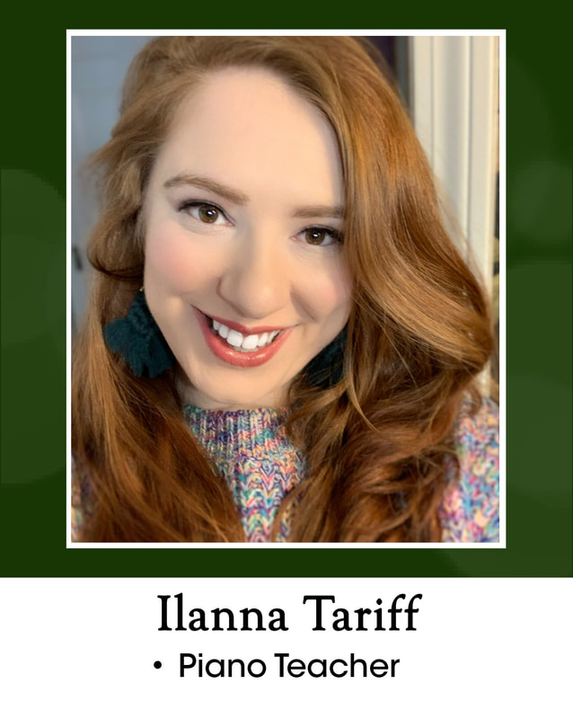 Ilanna Tariff: Piano Teacher
